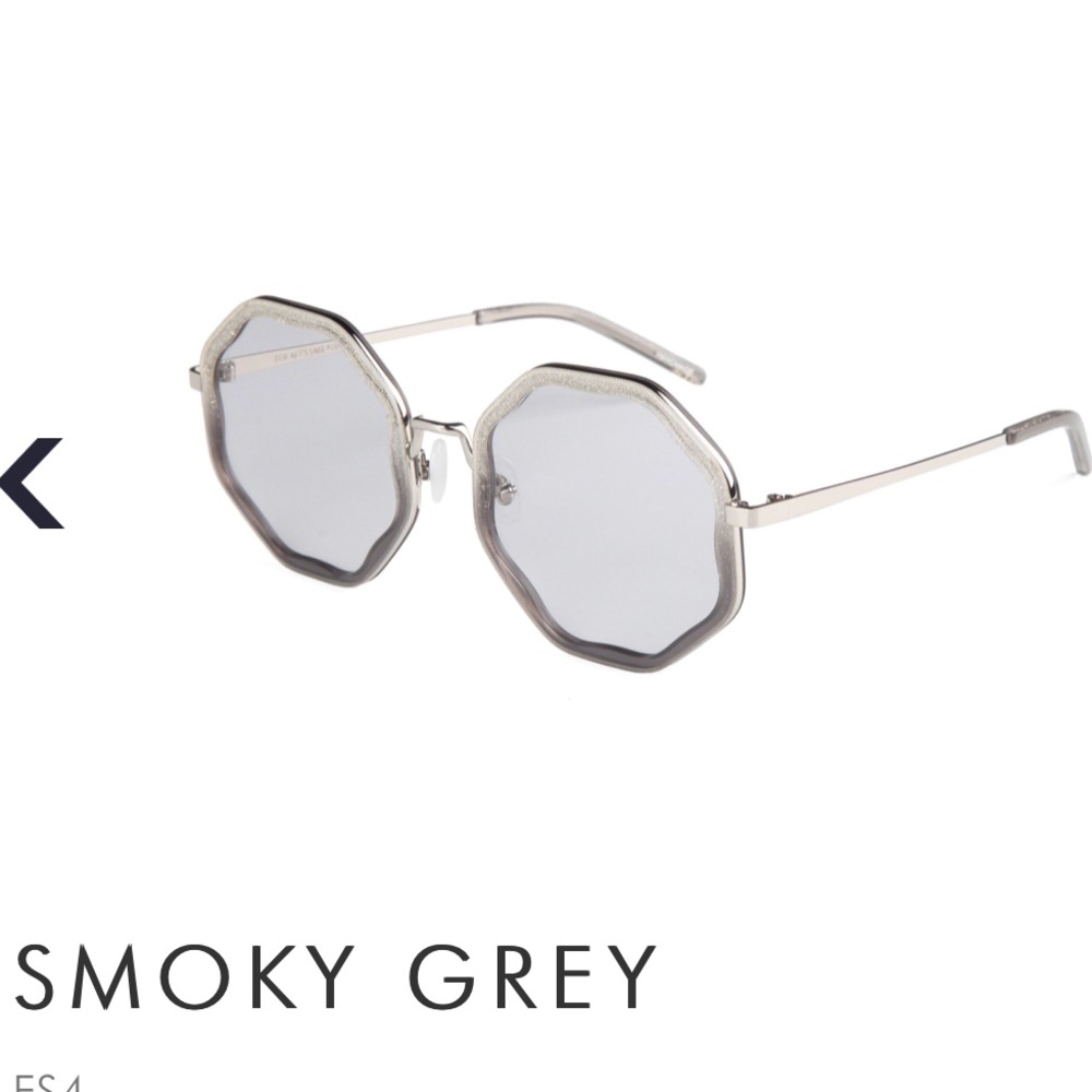 For art’s sake - smoky grey sunglasses